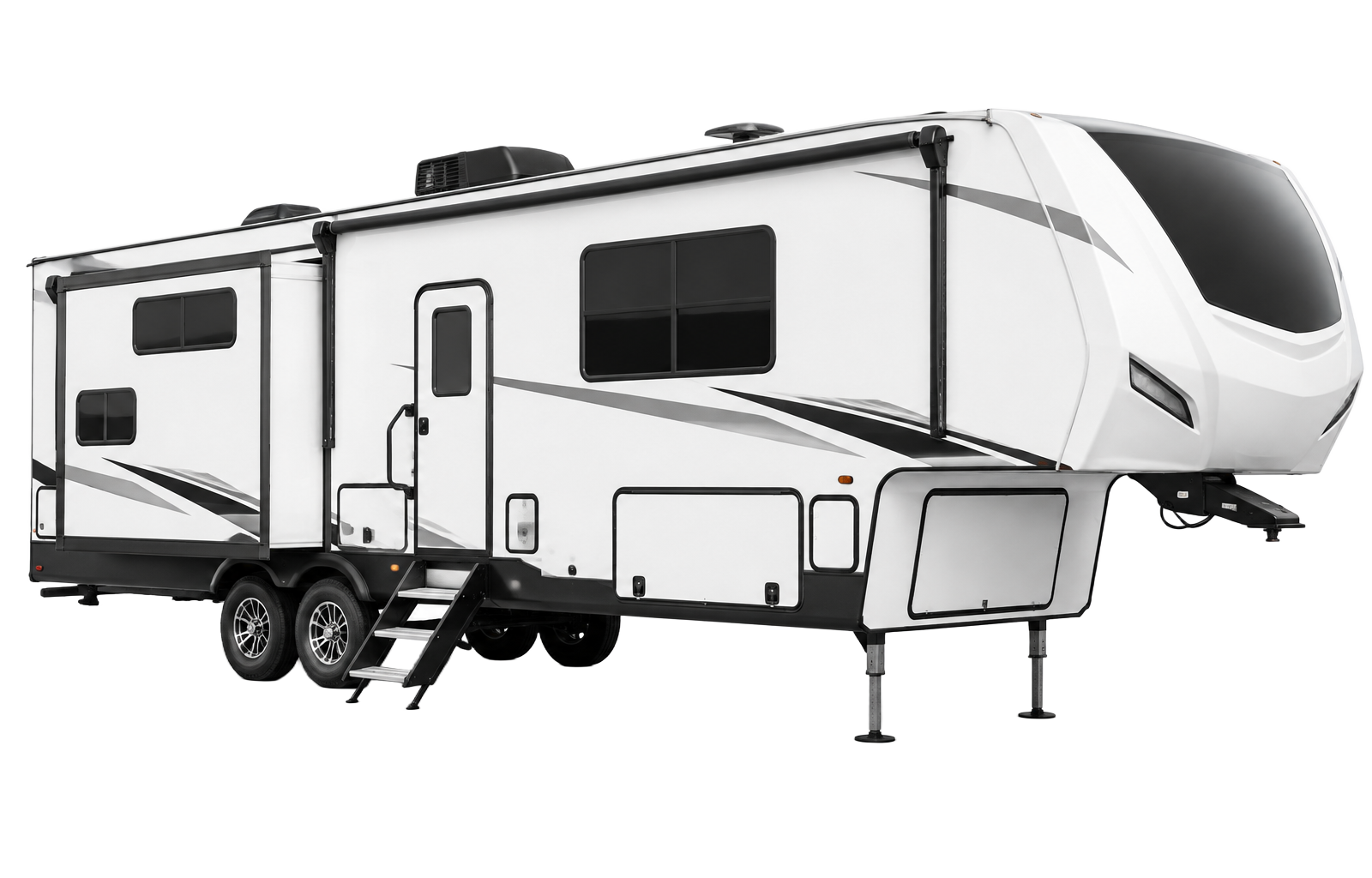 Fifth-wheel travel trailer